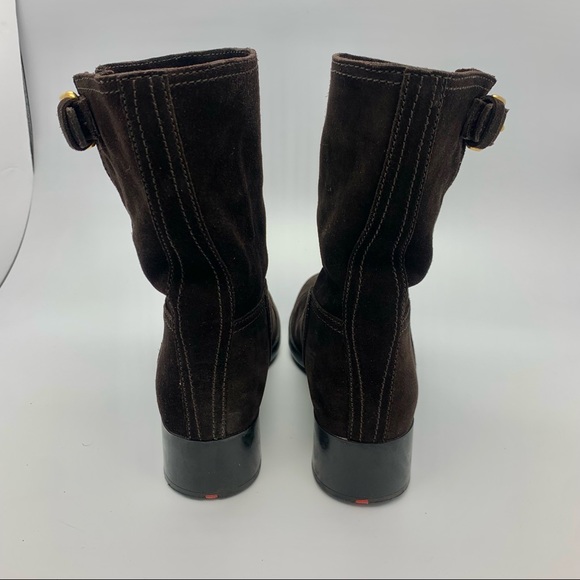 Prada suede moto boots - Picture 4 of 6